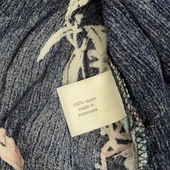 Lane Bryant Blue Floral Trapeze Dress Size 18/20 NWT - Picture 8 of 13